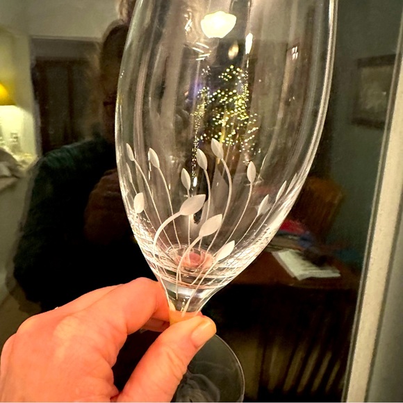 Pilsner Two Cristal D’Arques Nova 16 oz Crystal Iced Tea Beverage Glass 8” Tall - Picture 9 of 12